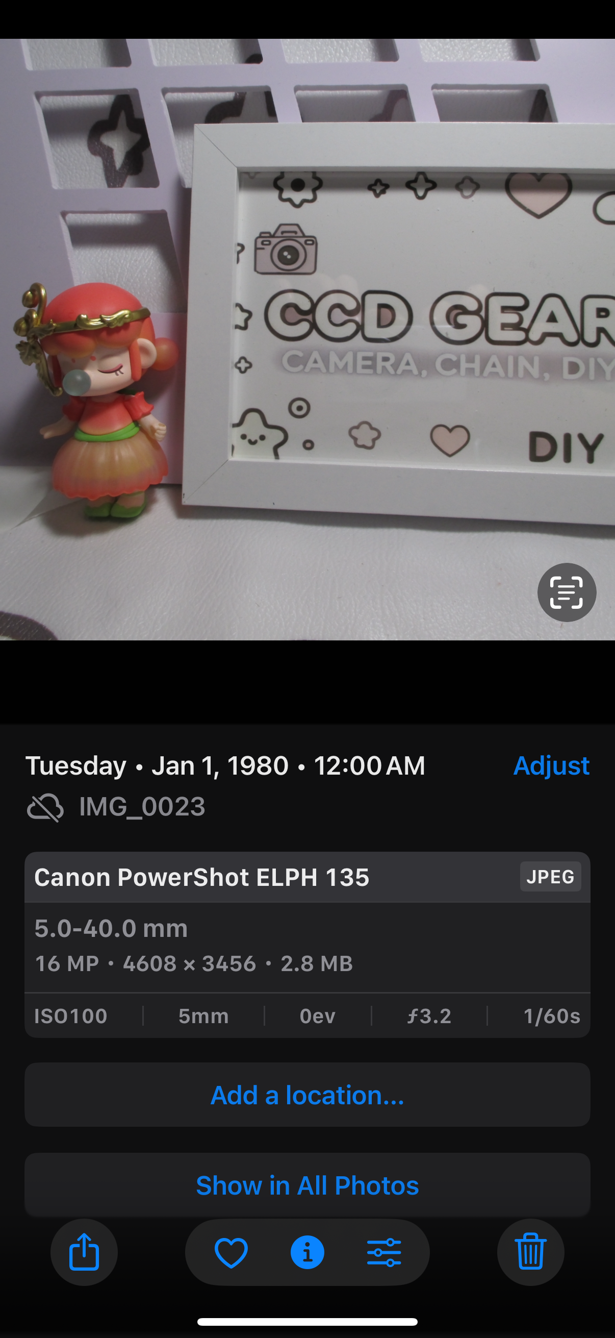 Canon PowerShot ELPH 135(ixus145)