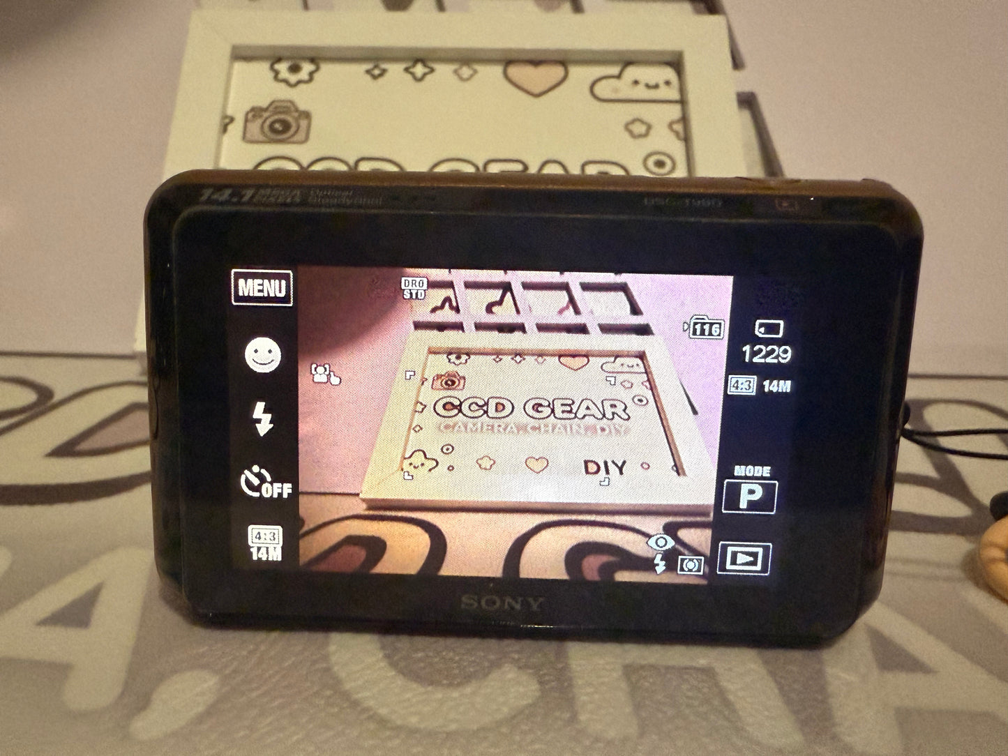SONY Cyber Shot DSC-T99D 14.1MP Digital Camera
