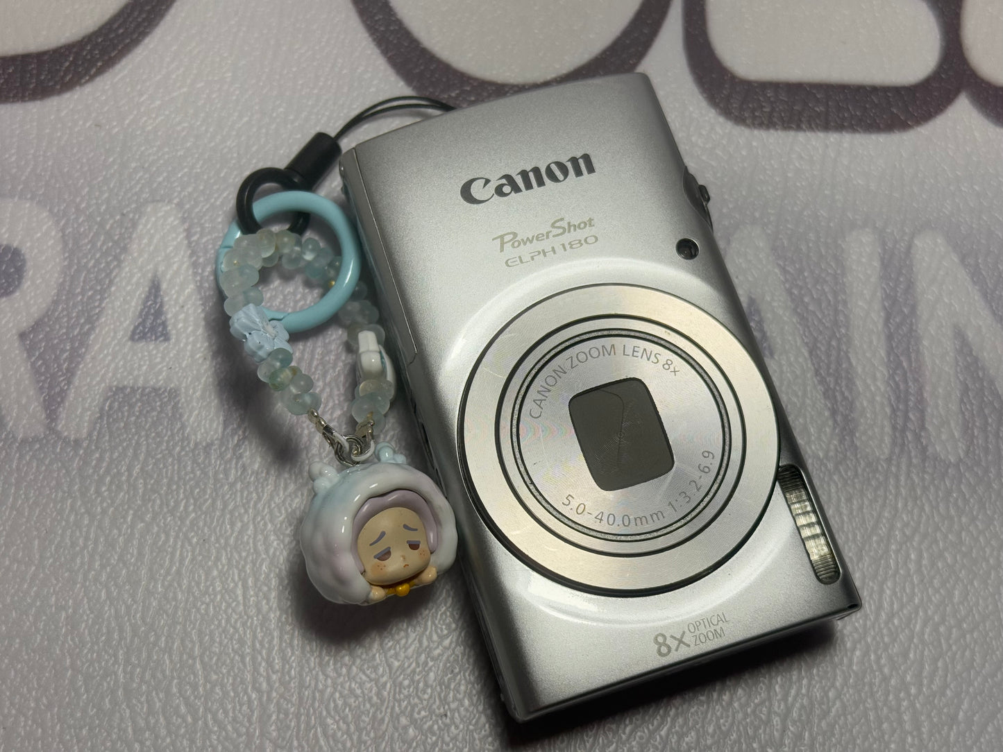 Canon PowerShot ELPH 180 20 MP 8x Zoom Digital Camera Silver