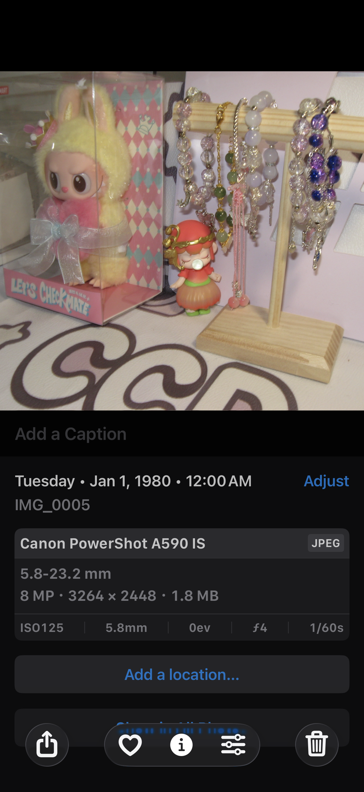 Canon PowerShot A590 IS 8.0mp 4x Optical Zoom Digital Camera