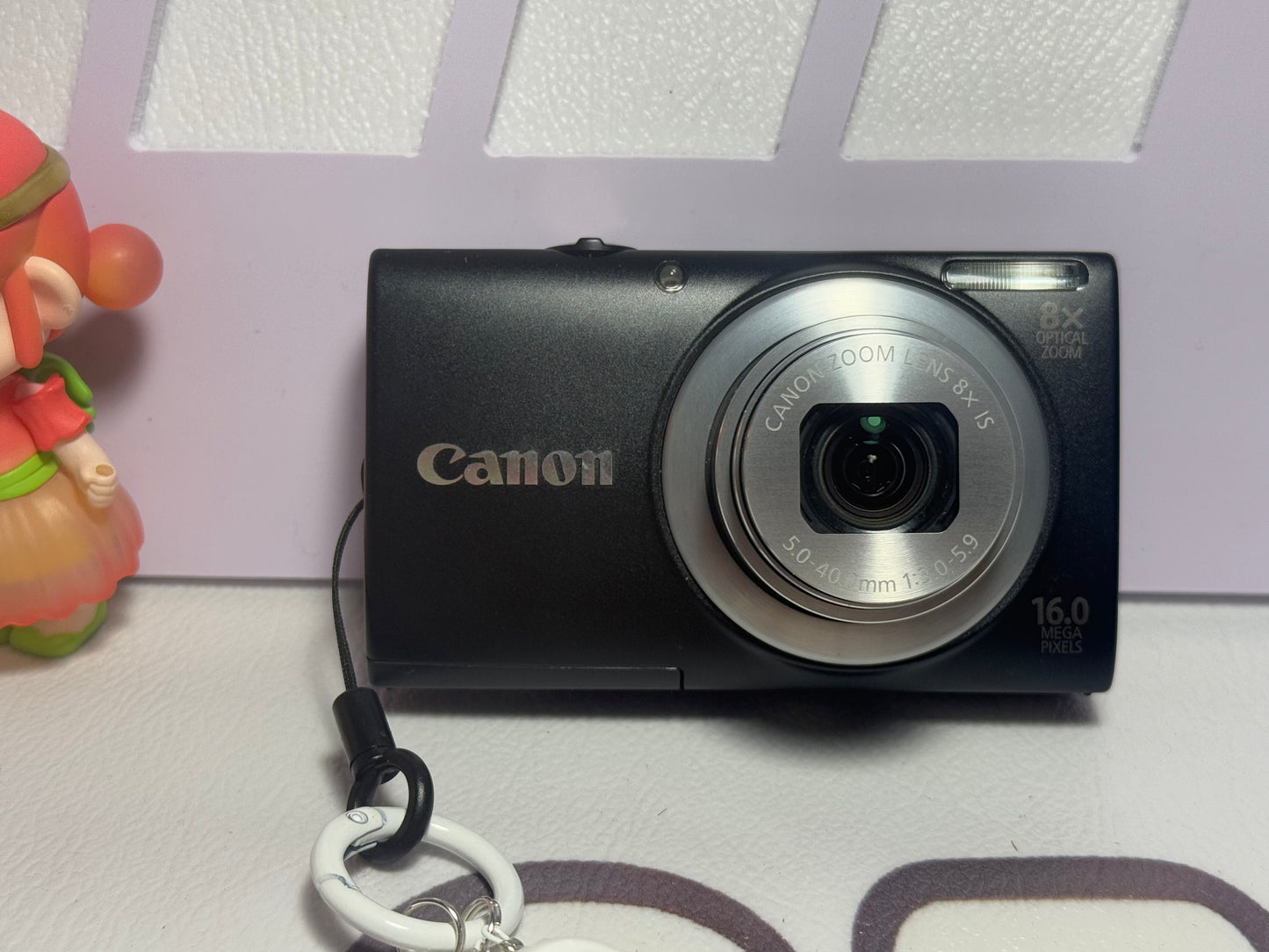 Canon PowerShot A4000 IS HD 16.0MP Digital Camera - Black