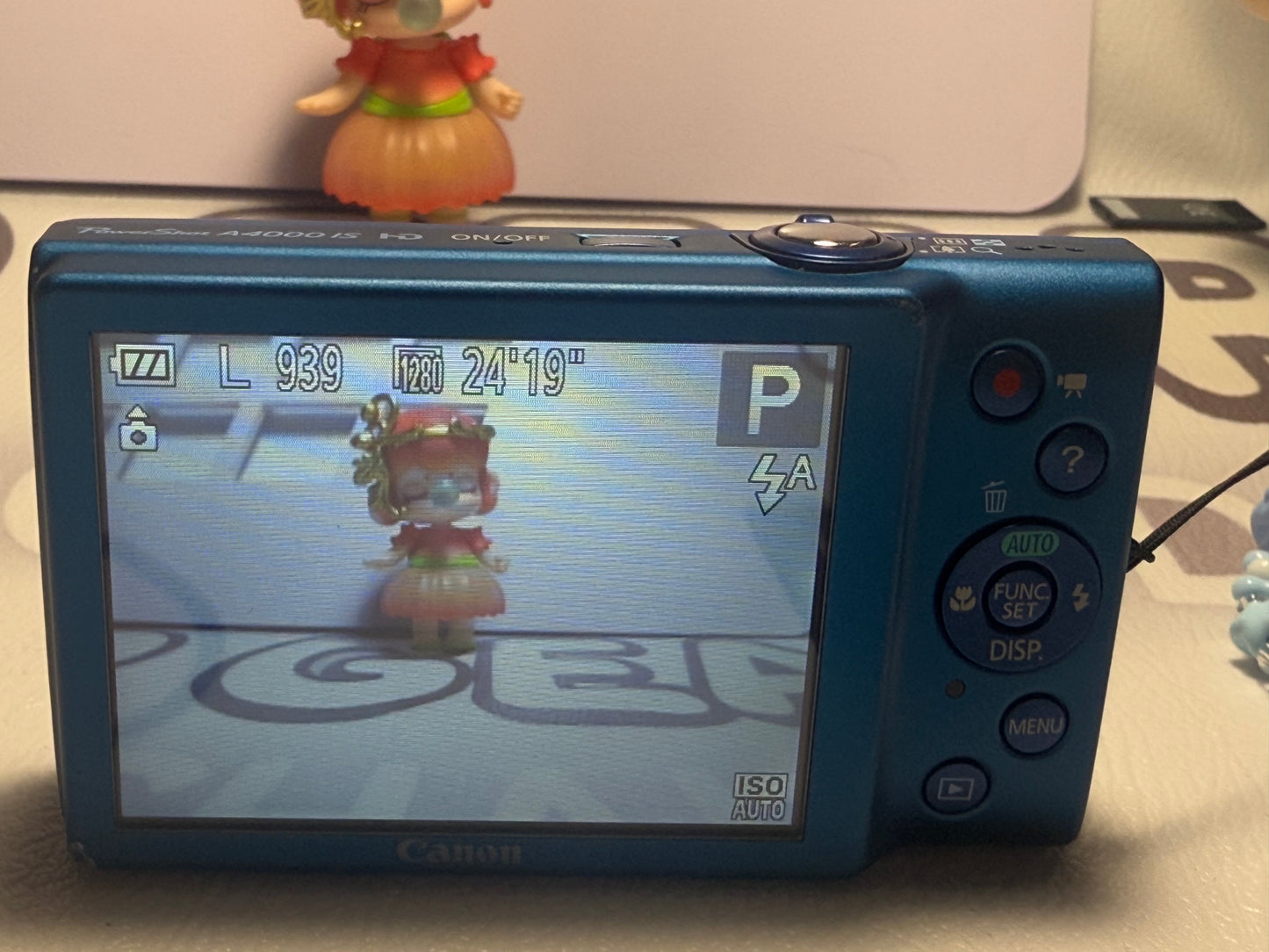Canon PowerShot A4000 IS HD 16.0MP Digital Camera - Blue