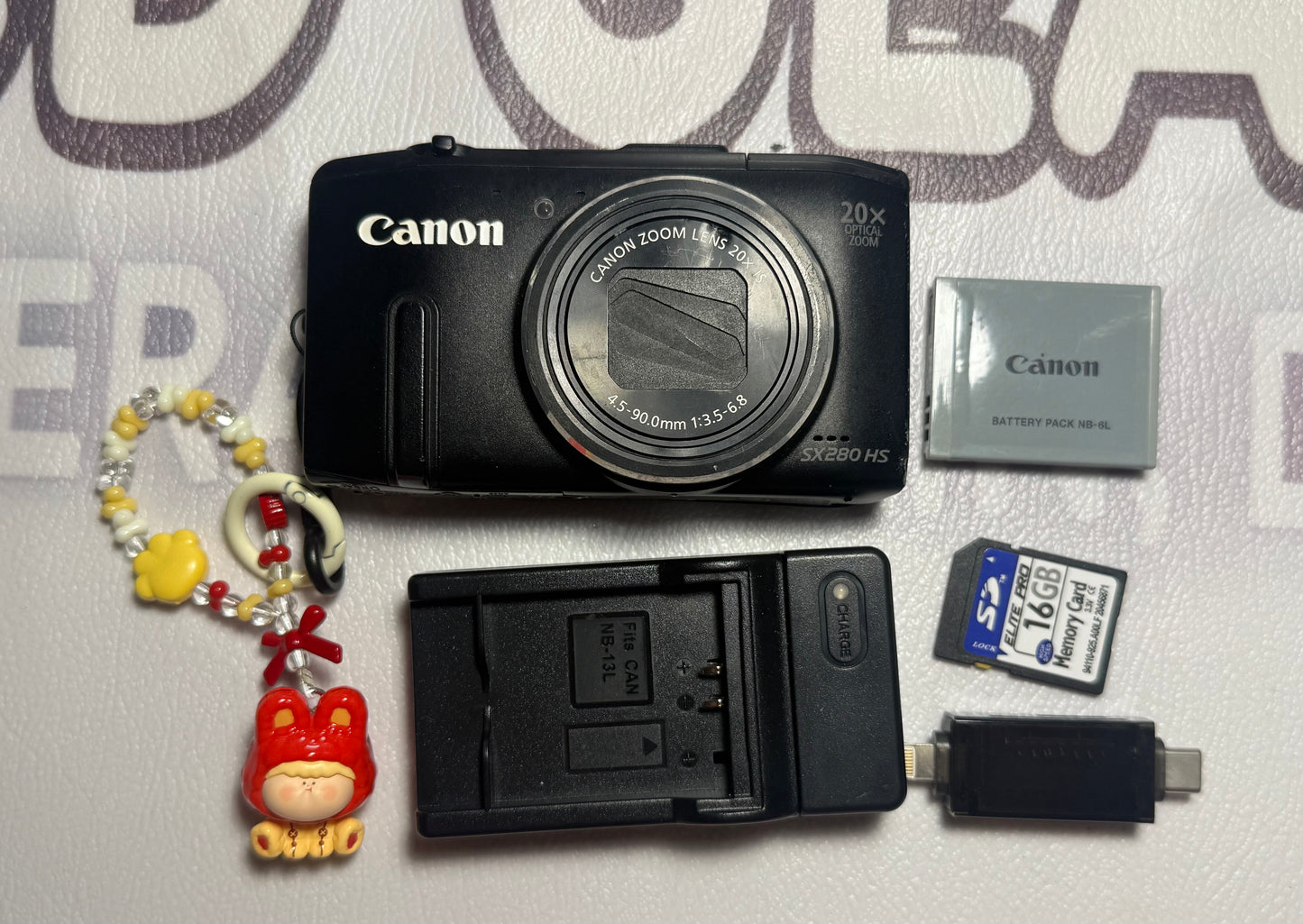 Canon PowerShot SX280 HS 12.1MP Digital Camera Black