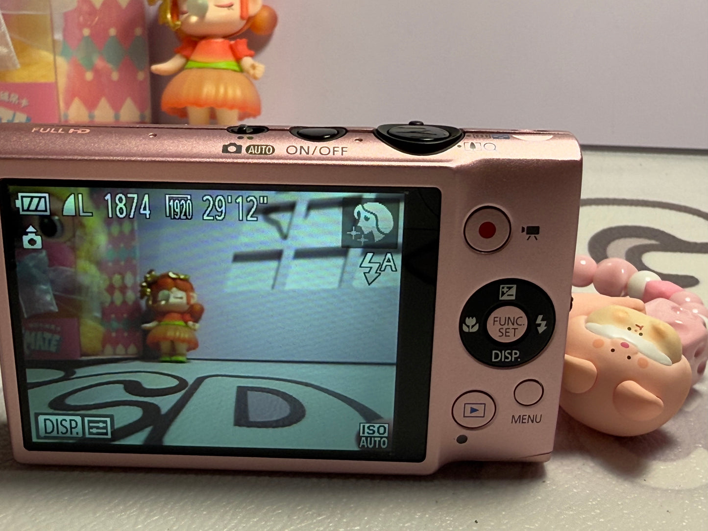 Canon PowerShot Digital ELPH 110 HS(IXUS125) IS Camera PINK