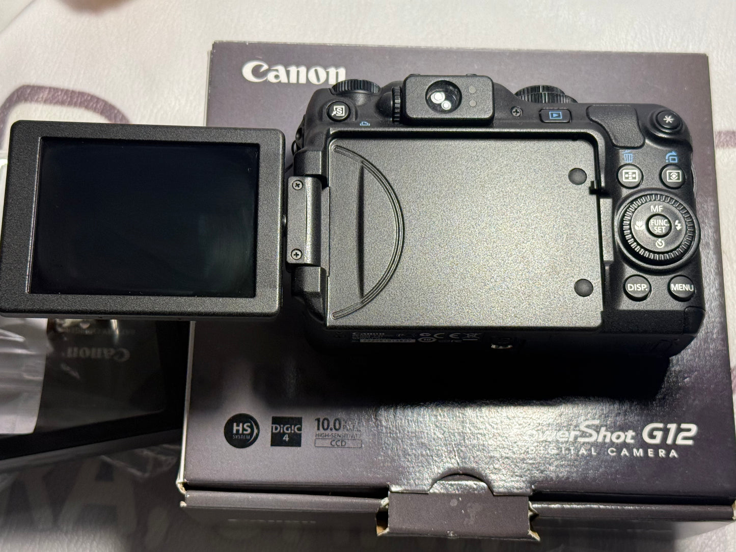 Canon PowerShot G12 Digital Camera(with box)