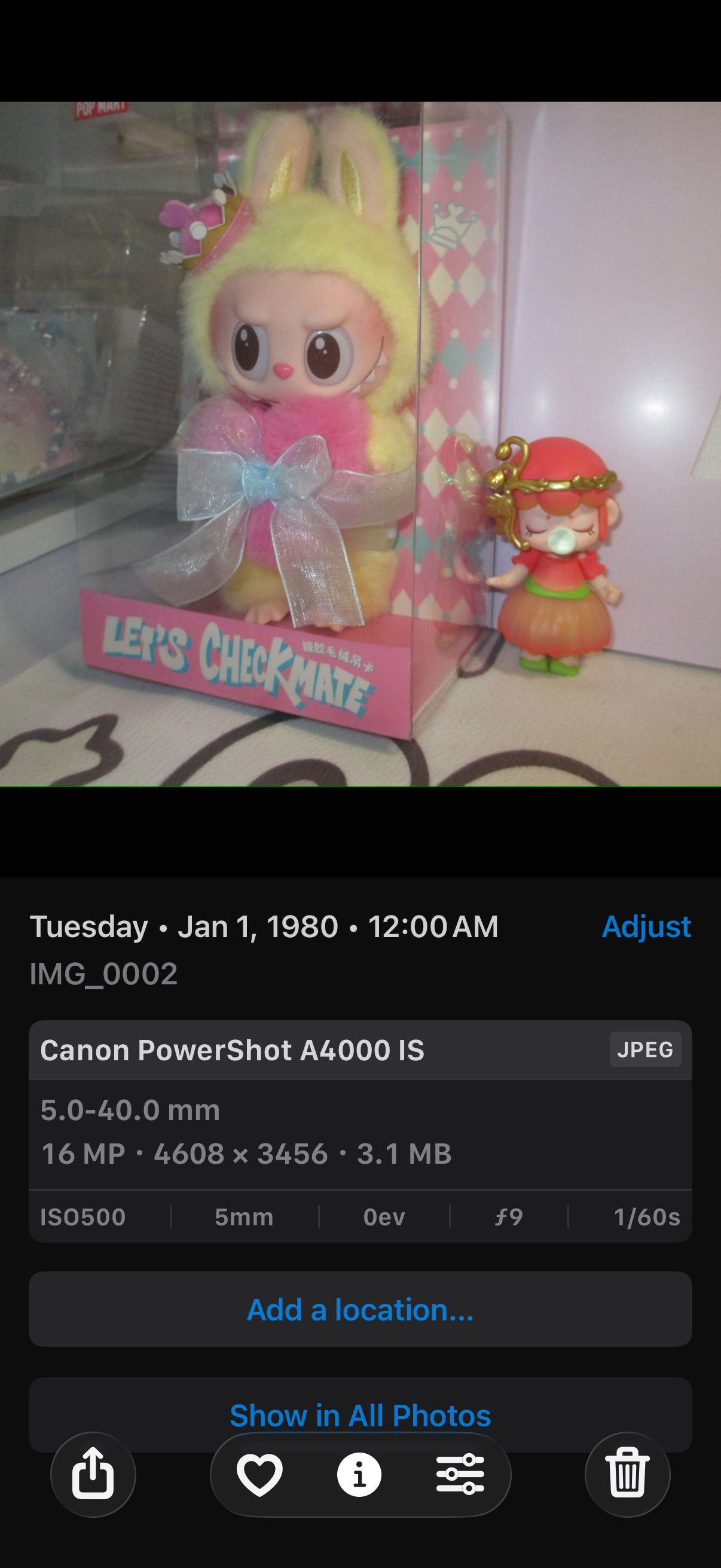 Canon PowerShot A4000 IS HD 16.0MP Digital Camera - Silver