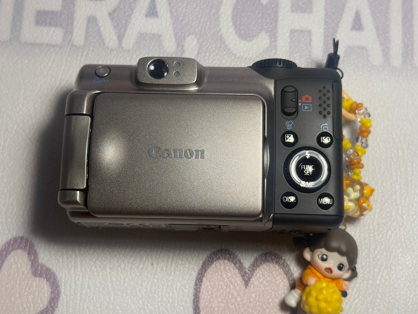 Canon PowerShot A650 IS 12MP Compact Digital Camera Flip Screen!