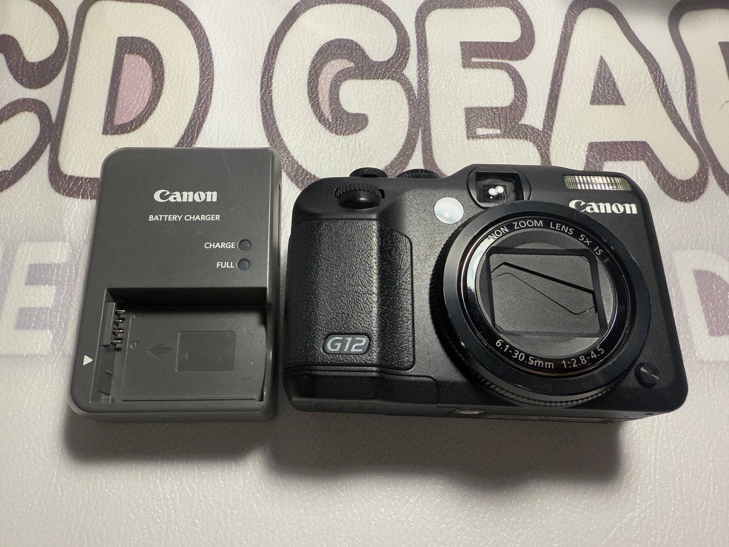 Canon PowerShot G12 10.0MP Digital Camera Black