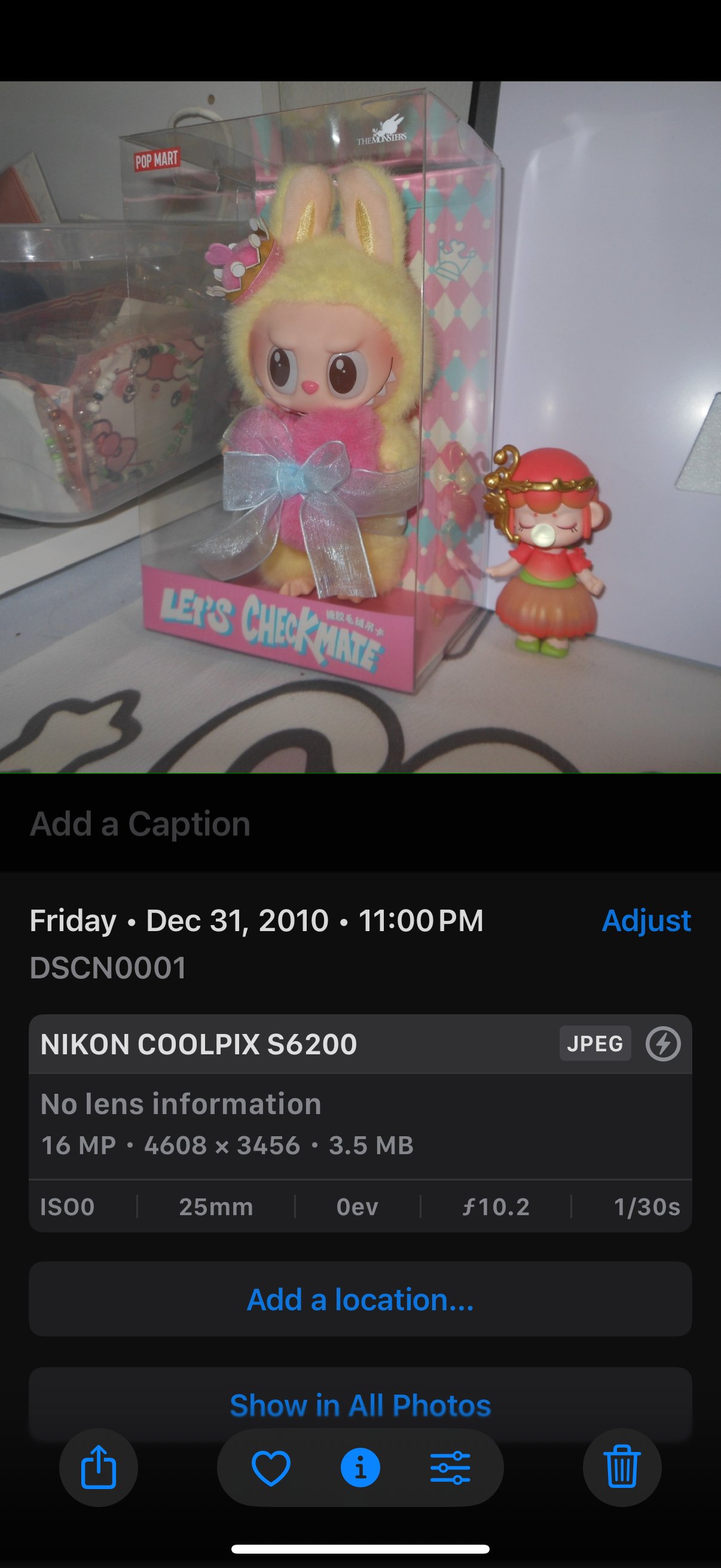 Nikon Coolpix S6200 Digital Camera 16MP, 10X Optical Zoom