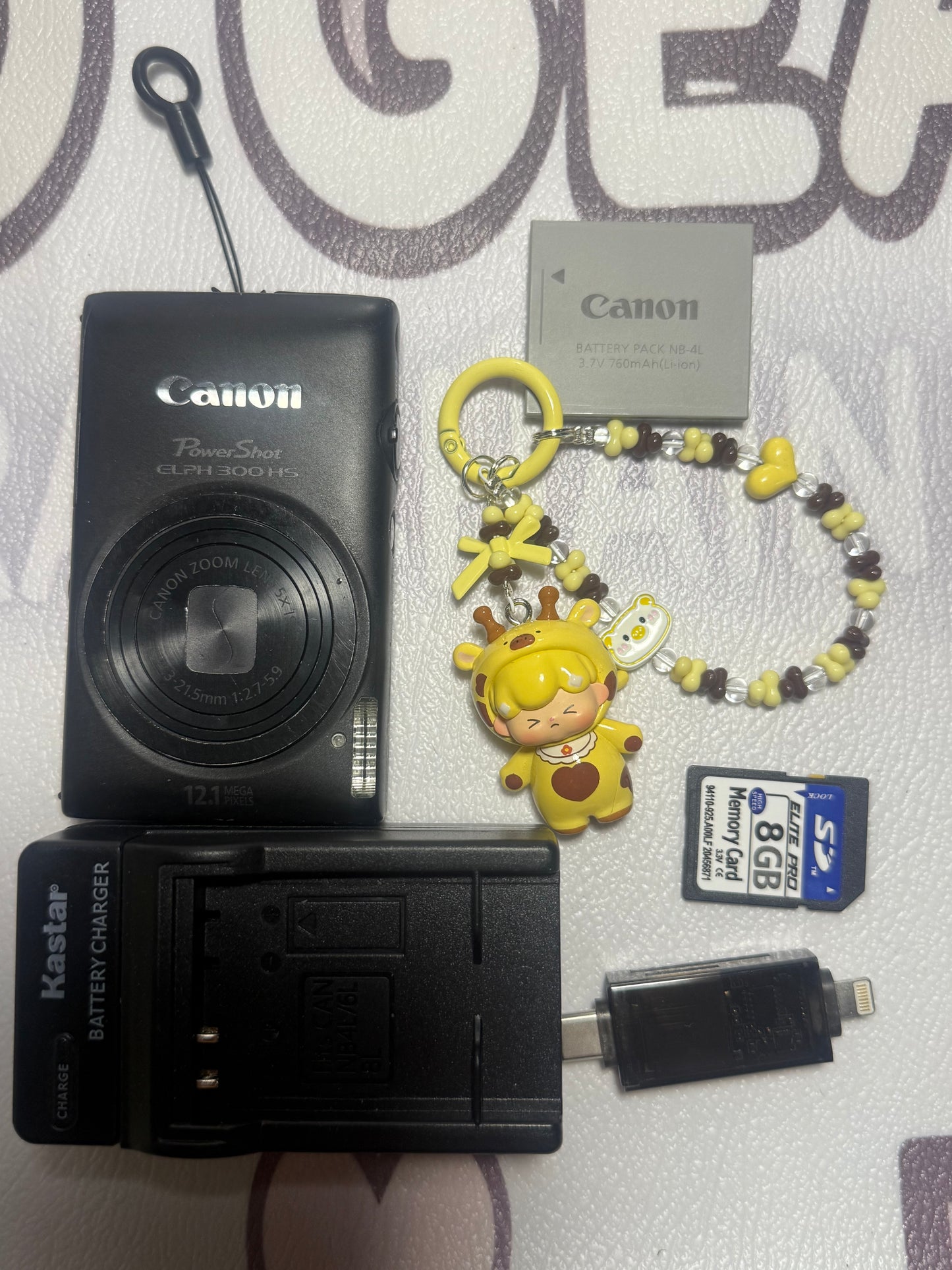 Canon PowerShot ELPH 300 HS / IXUS 220 HS 12.1MP Digital Camera - BLACK
