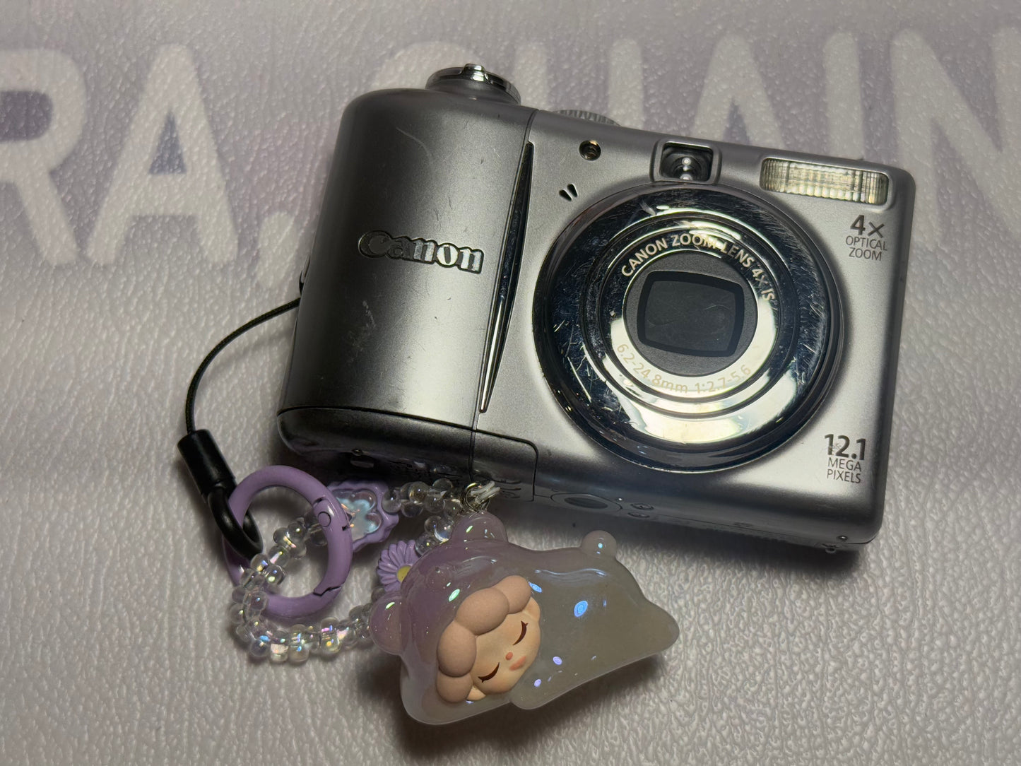 Canon PowerShot A1100 IS 12.1MP Digital Camera- Silver