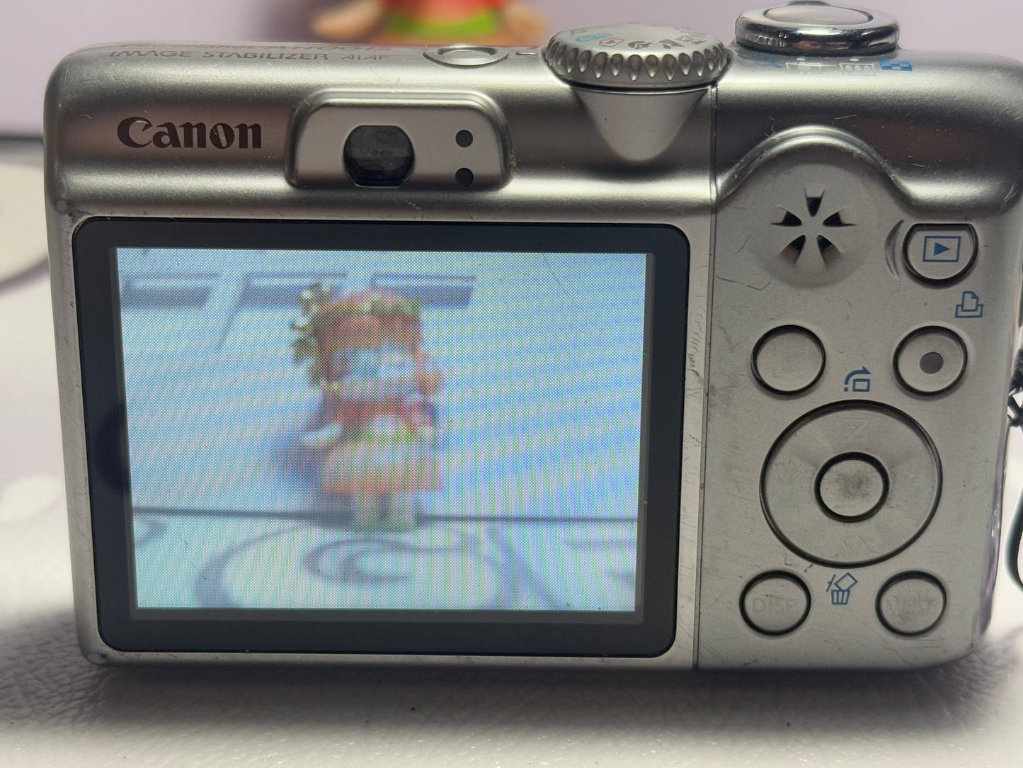 Canon PowerShot A1100 IS 12.1MP Digital Camera- Silver