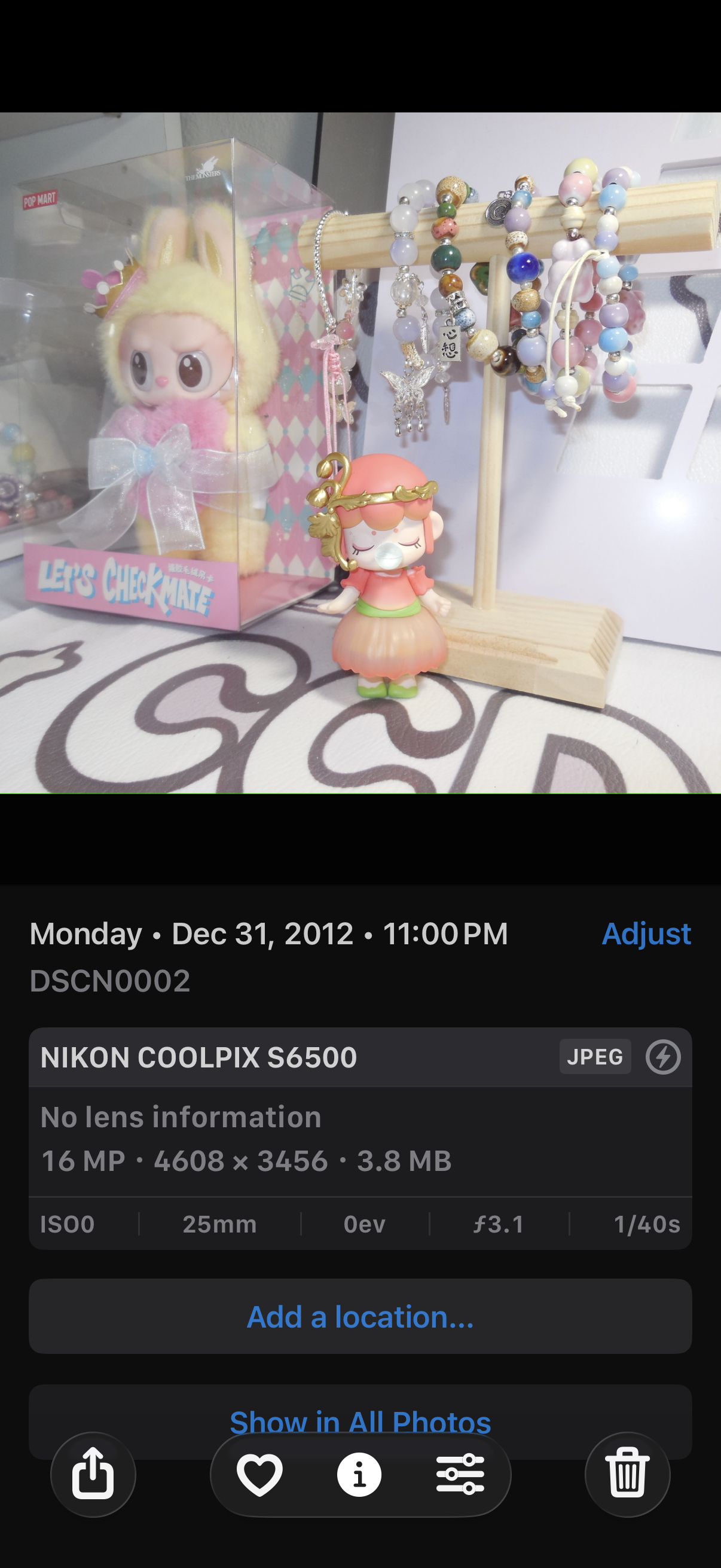 Nikon Coolpix S6500 16MP 12X Zoom Digital Camera Complete Red