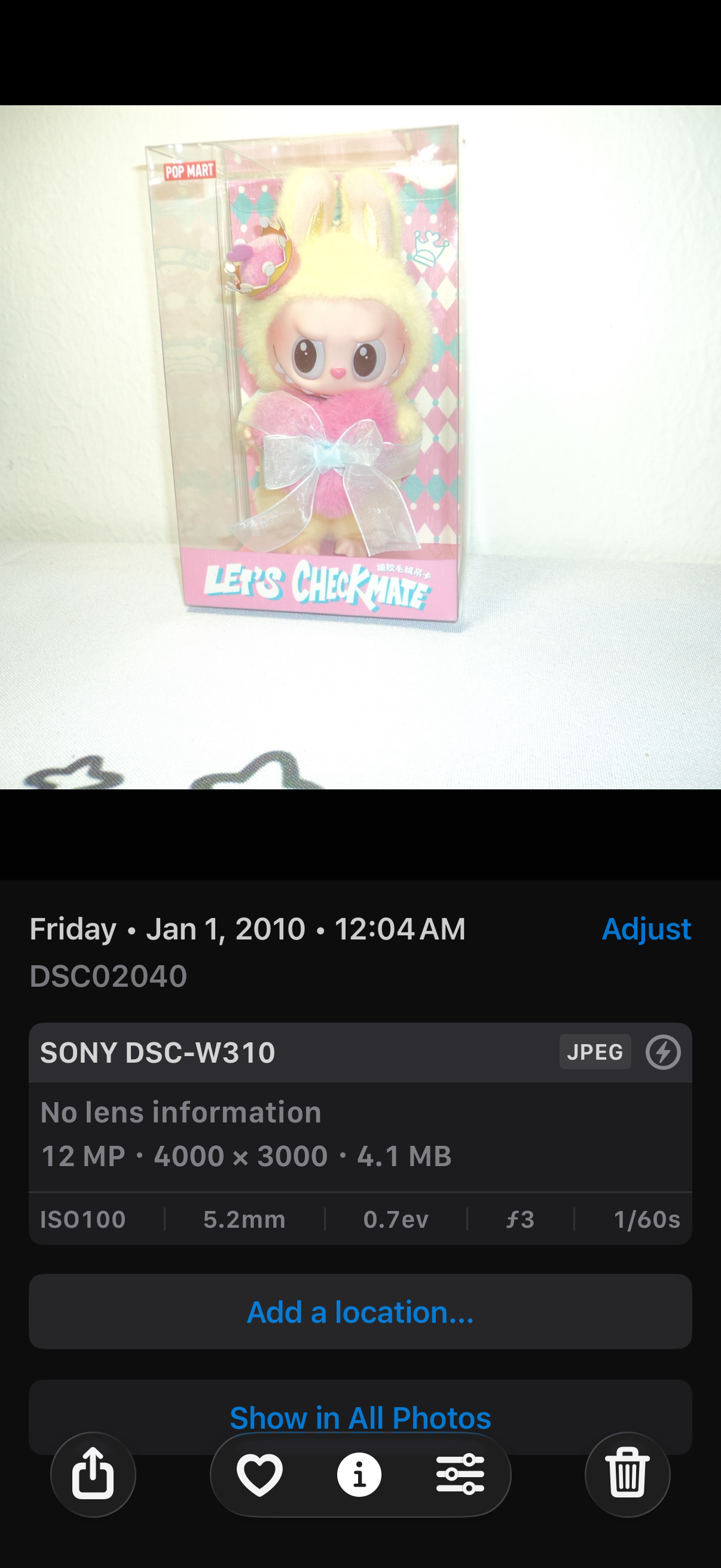 Sony Cybershot DSC-W310 12.1MP Camera Pink