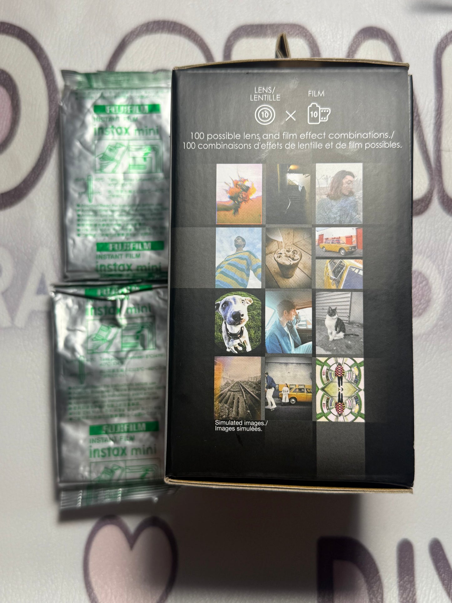 Fujifilm INSTAX Mini Evo Hybrid Instant Film Camera - Film Bundle