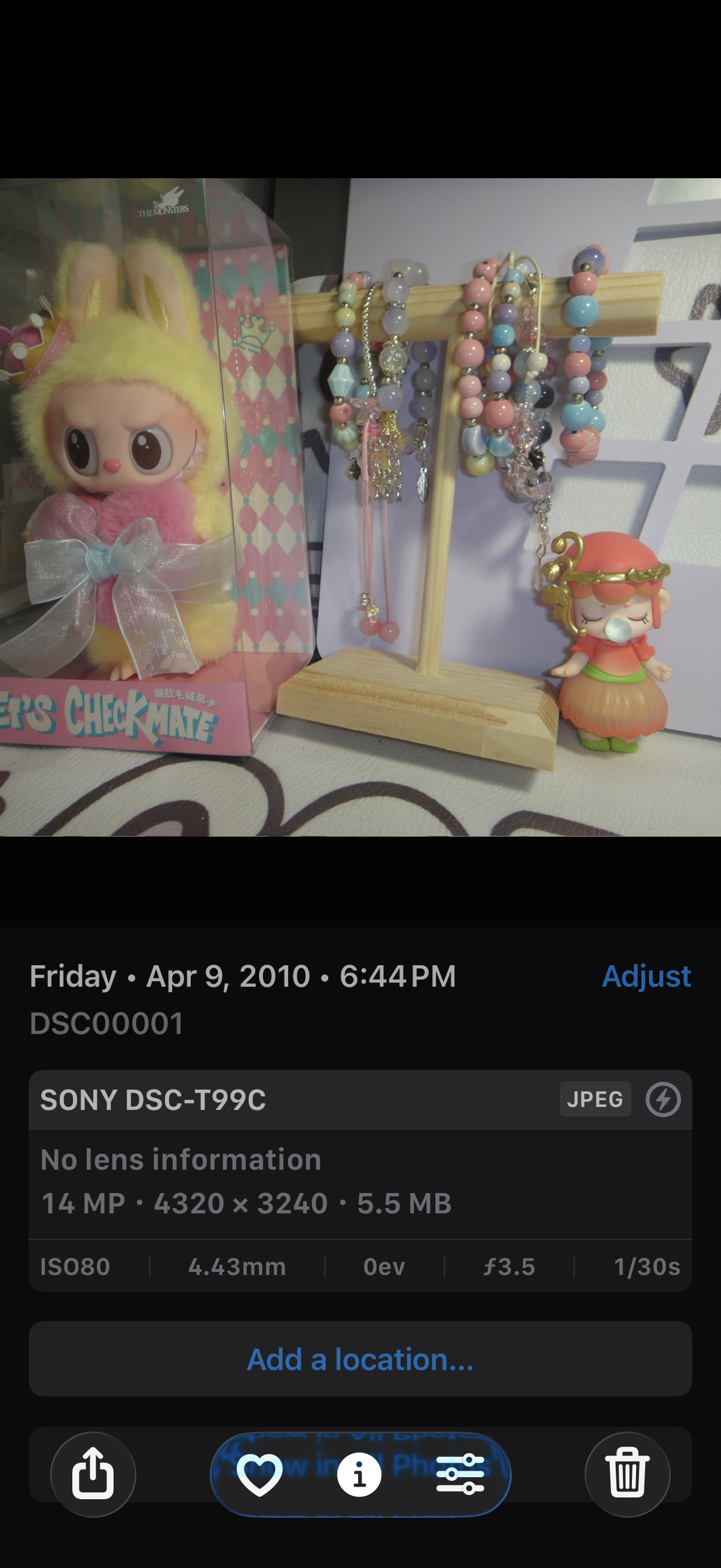 SONY DSC-T99 Digital Camera Cyber Shot Pink