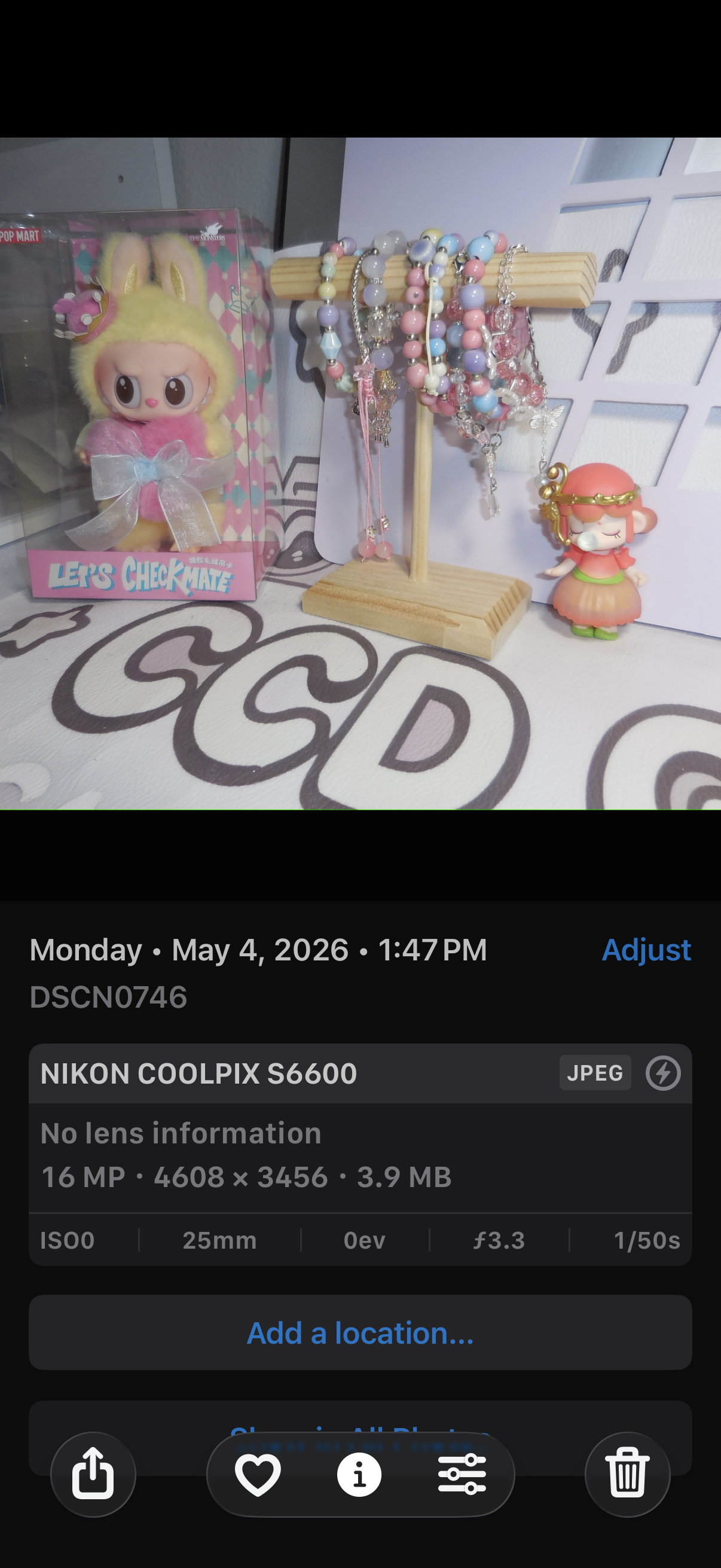 Nikon COOLPIX S6600 White 16.0MP Digital Camera