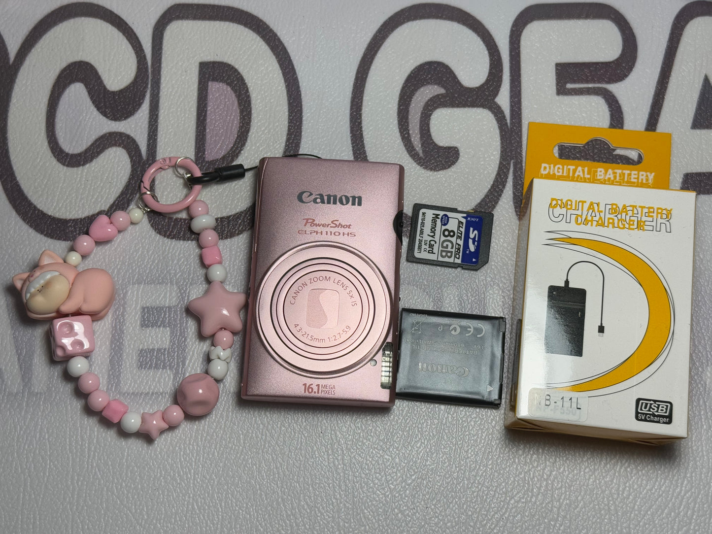 Canon PowerShot Digital ELPH 110 HS(IXUS125) IS Camera PINK