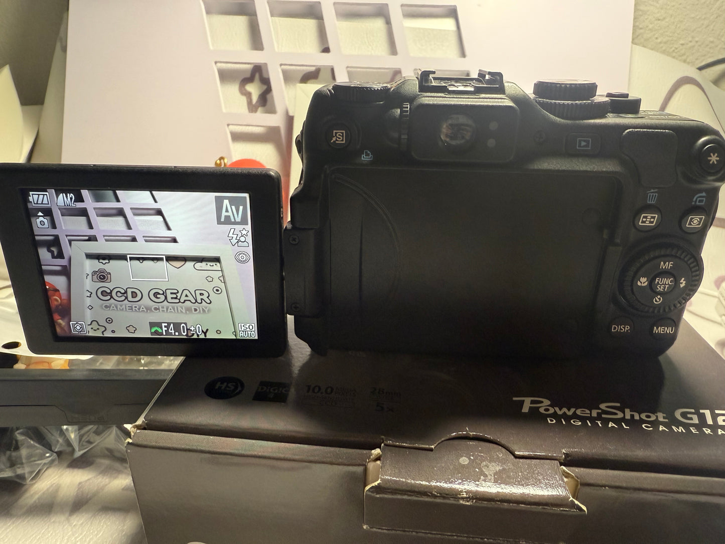 Canon PowerShot G12 Digital Camera(with box)