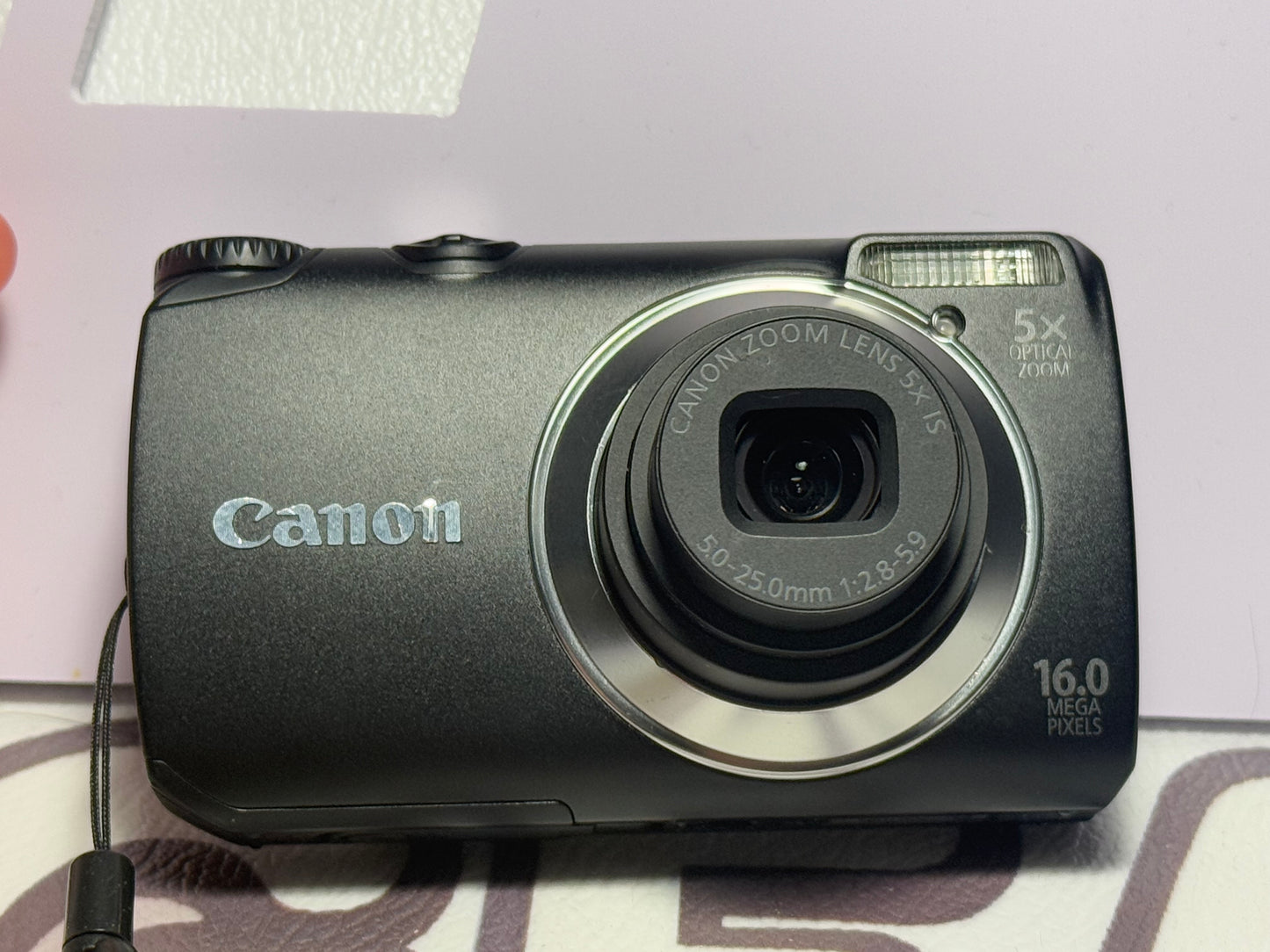 CANON PowerShot A3300 IS Digital Camera - 16.0MP / 5x / HD