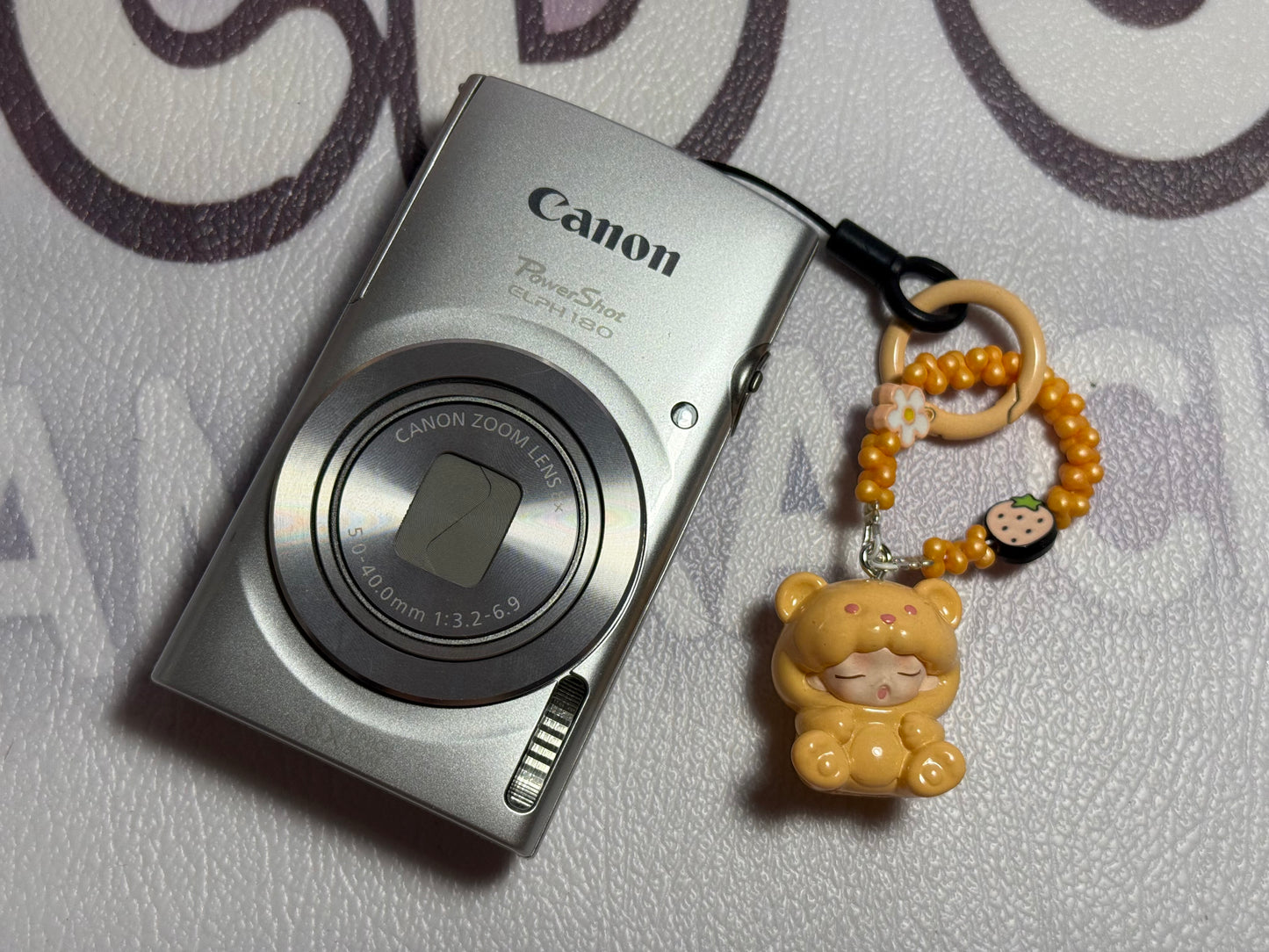 Canon PowerShot ELPH 180 20 MP 8x Zoom Digital Camera Silver