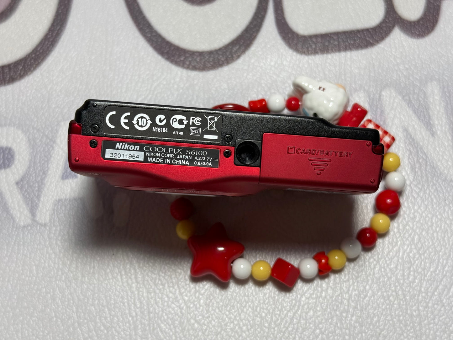 Nikon COOLPIX S6100 RED16MP Compact Digital Camera 7x Zoom