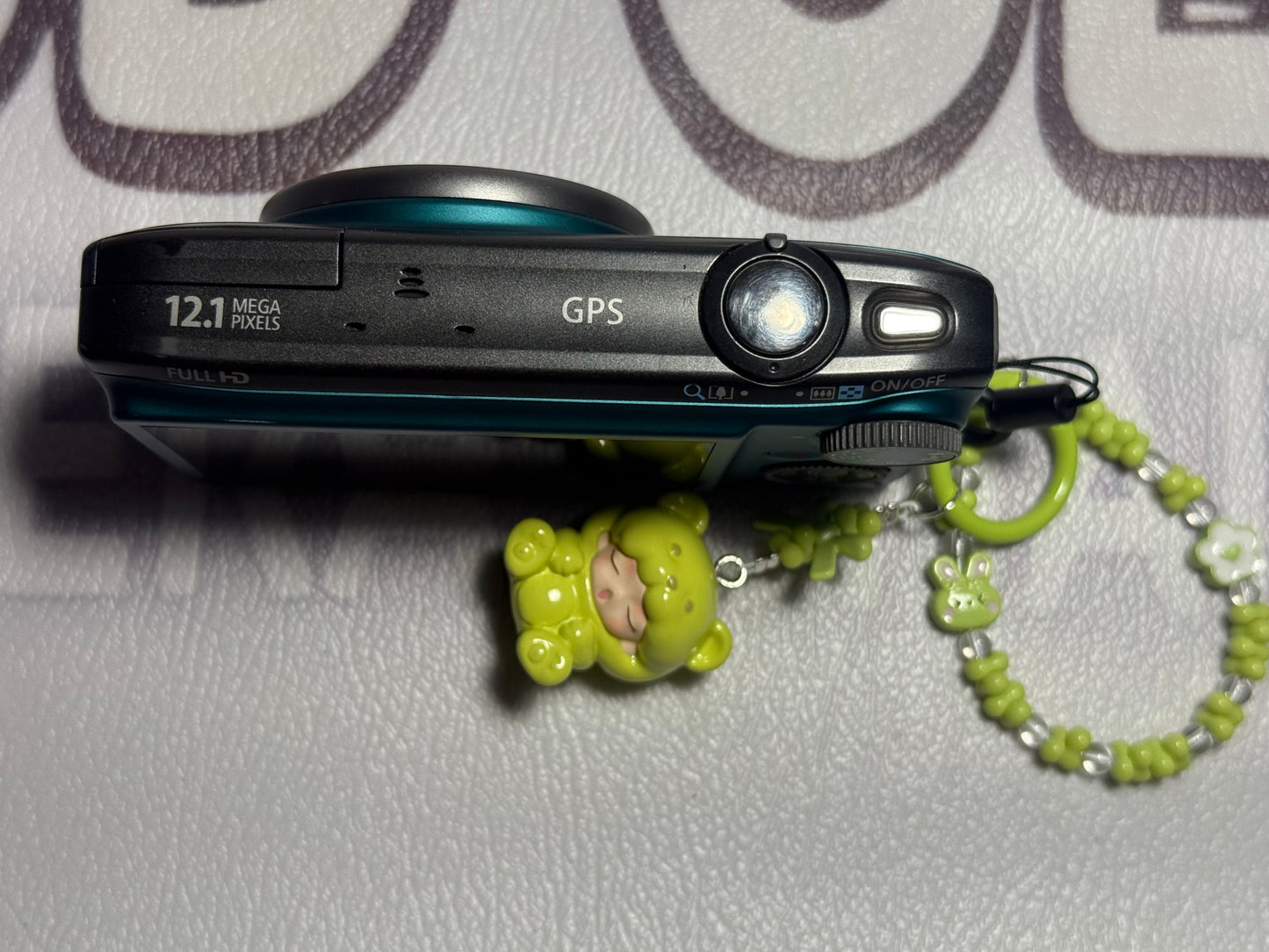 Canon PowerShot SX260 HS 12.1MP Digital Camera Blue Green