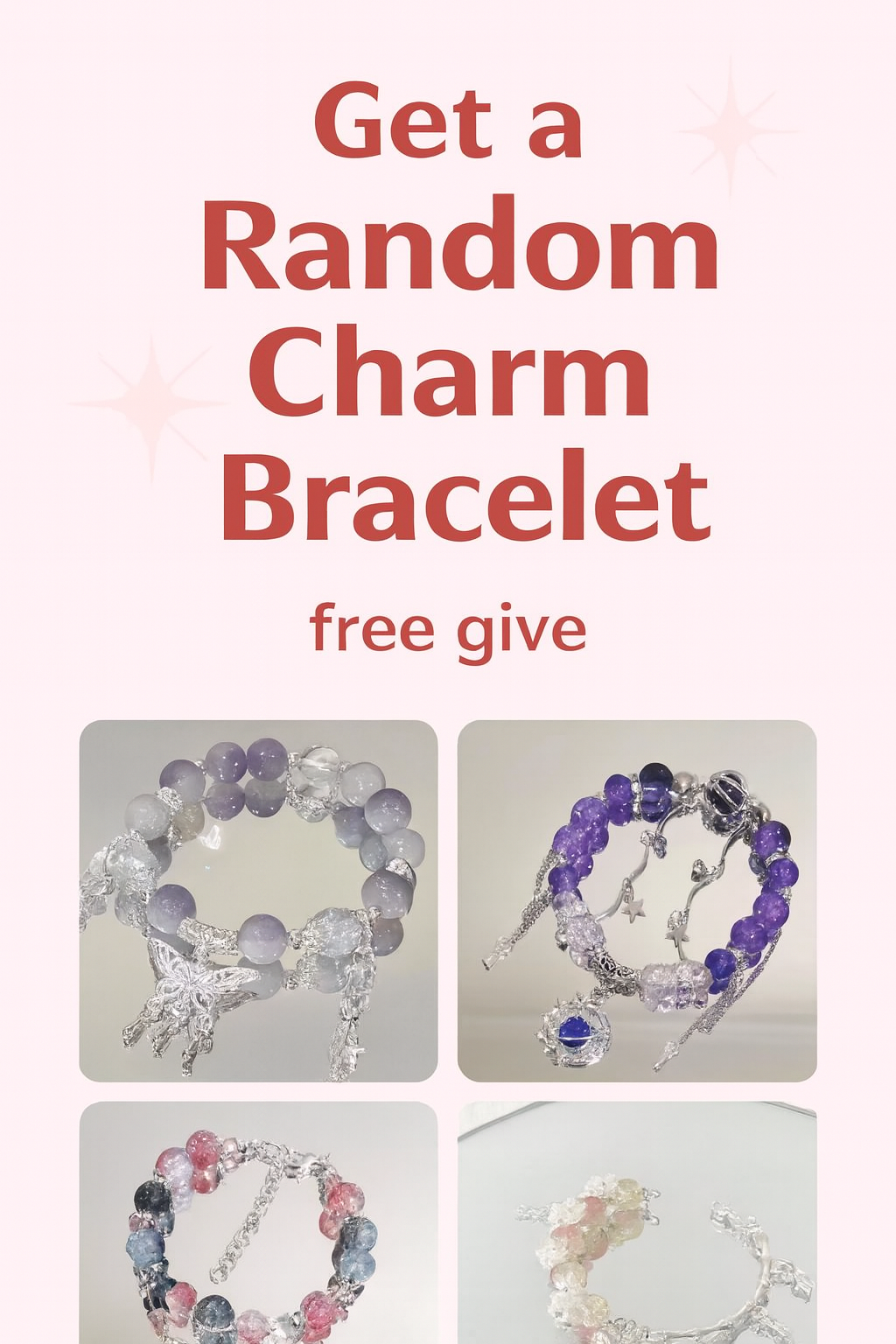 π December Special β Free Random Charm Bracelet