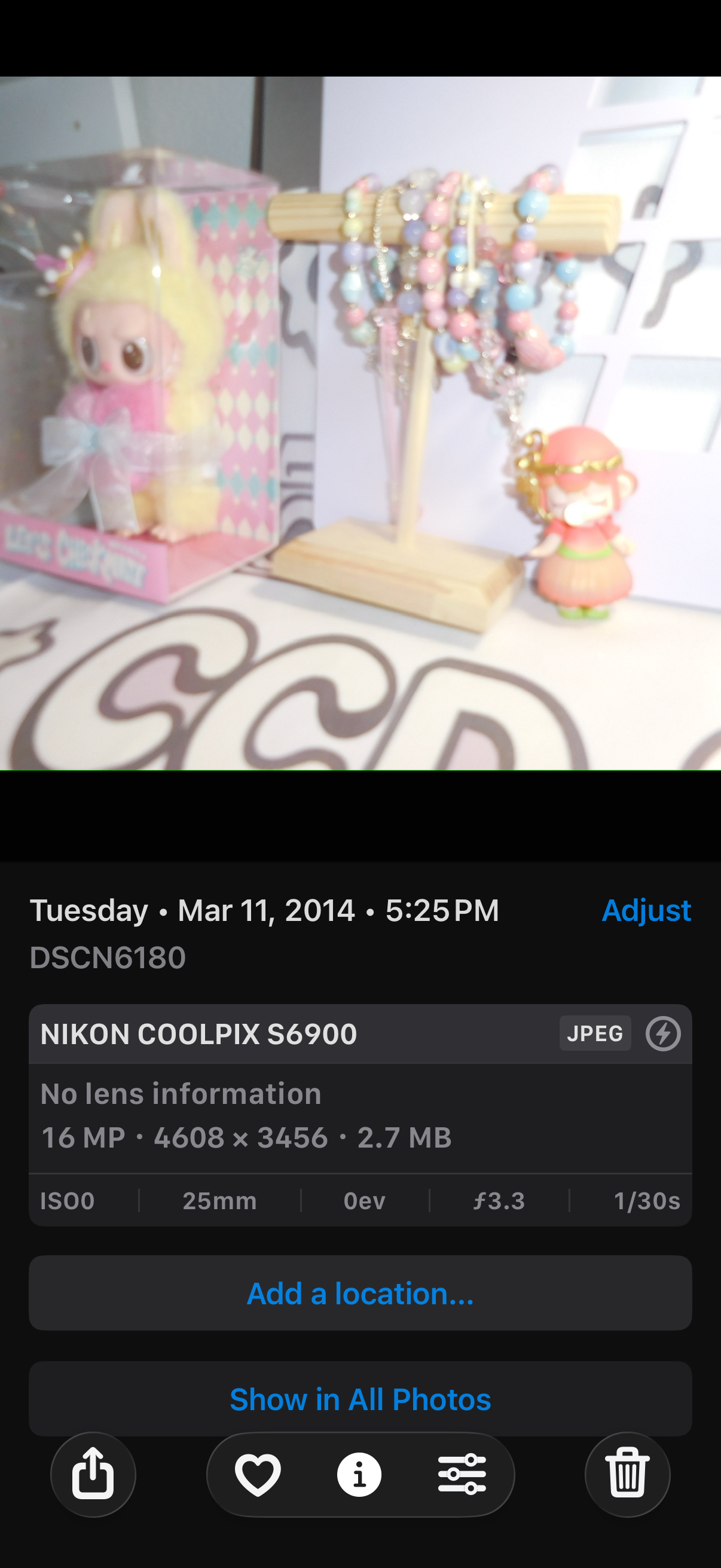 Nikon COOLPIX S6900 16.0MP Digital Camera - Pink