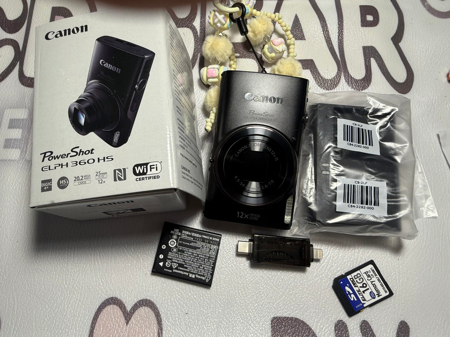 Canon PowerShot ELPH 360 HS Digital Camera