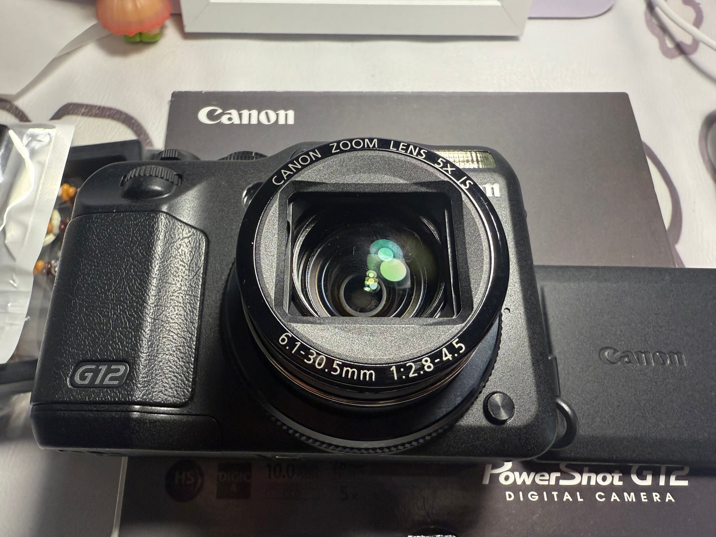 Canon PowerShot G12 Digital Camera(with box)