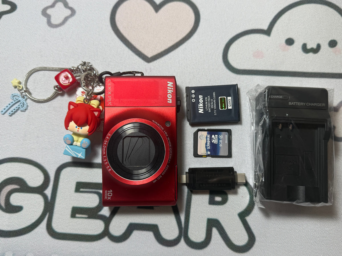 Nikon COOLPIX S8000 Digital Camera 14.2 MP 10x Optical Zoom