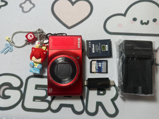Nikon COOLPIX S8000 Digital Camera 14.2 MP 10x Optical Zoom