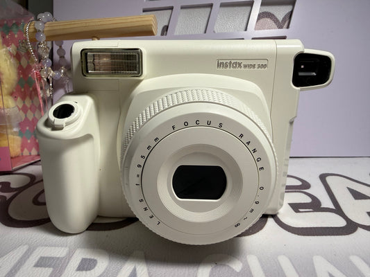 Fujifilm Instax Wide 300 Instant Film Camera - White