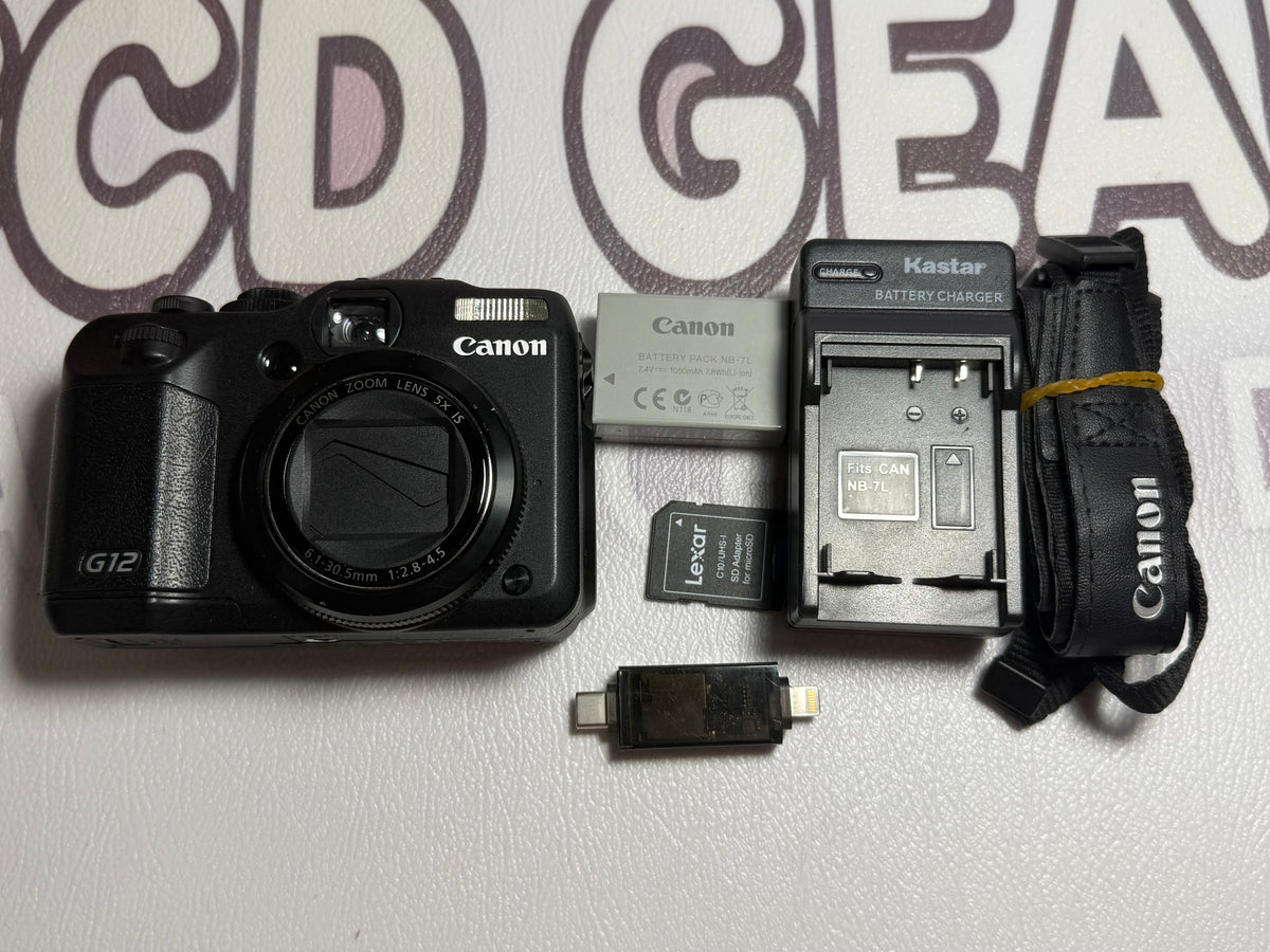 Canon PowerShot G12 Digital Camera