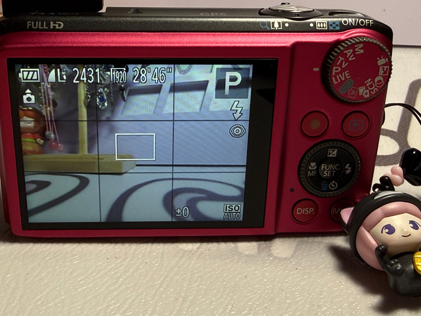 Canon PowerShot SX260 HS 12.1MP Digital Camera Pink