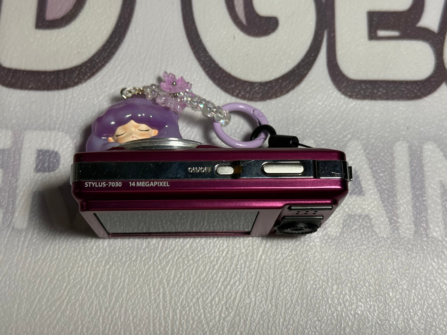 Olympus Stylus 7030 Digital Camera, 14MP, 7X Wide Zoom - Pink