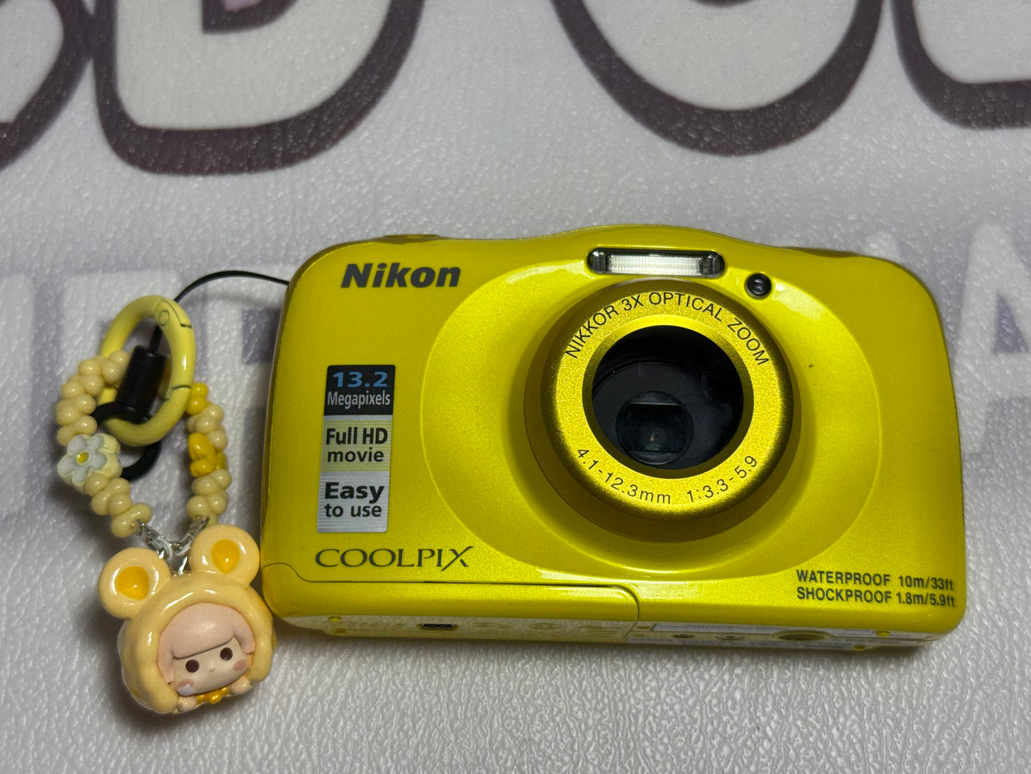 Nikon Coolpix W100 13.2MP Digital Camera Water-Shock-Freeze-Dust Proof