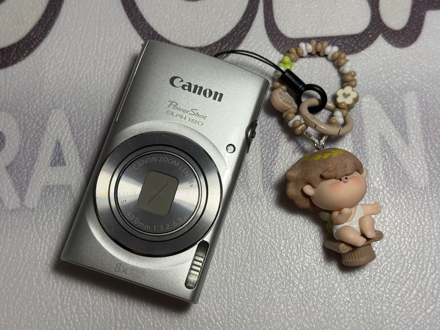 Canon PowerShot ELPH 180 20 MP 8x Zoom Digital Camera Silver