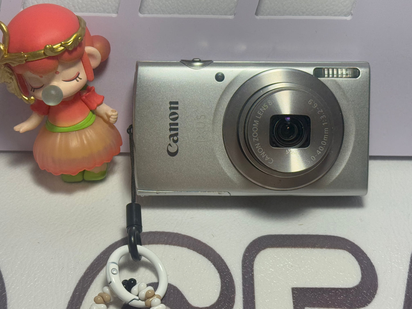 Canon PowerShot IXUS 185 （ELPH 180） 20 MP 8x Zoom Digital Camera Silver