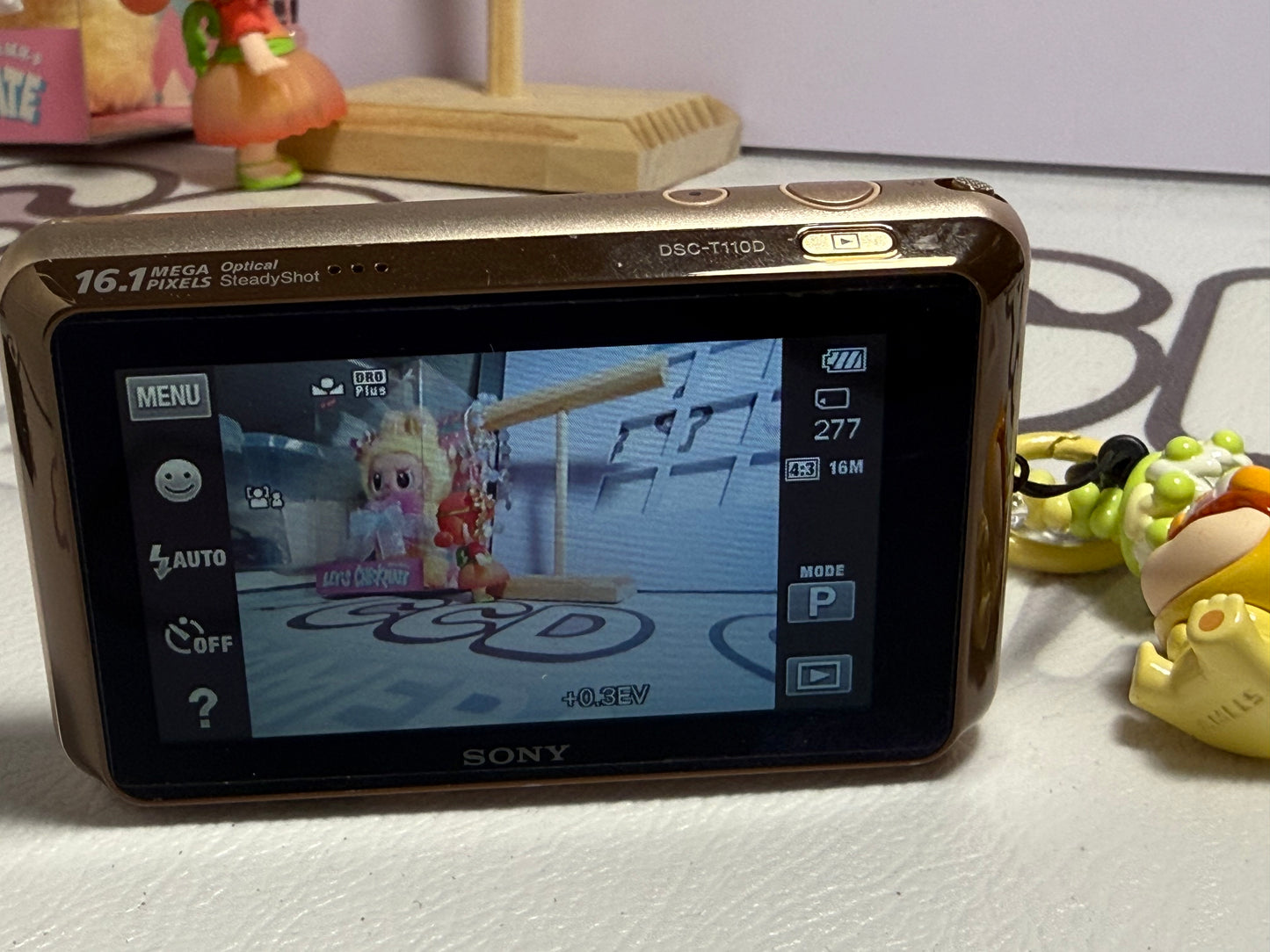 Sony Cybershot T110D（Gold Colors）