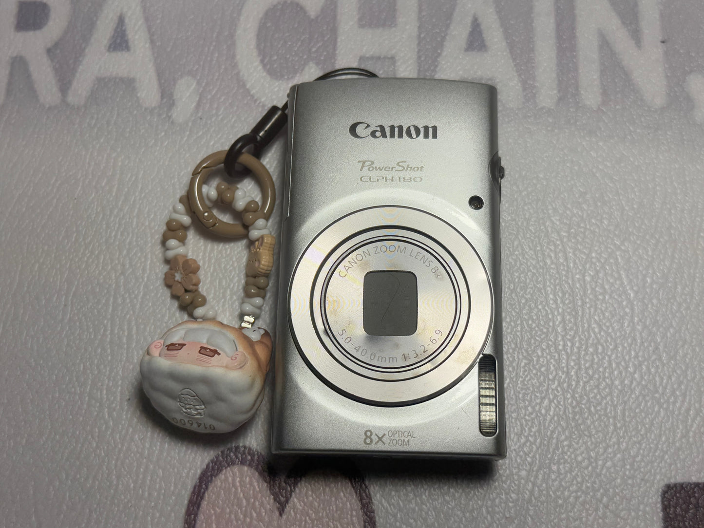 Canon PowerShot ELPH 180 20 MP 8x Zoom Digital Camera Silver