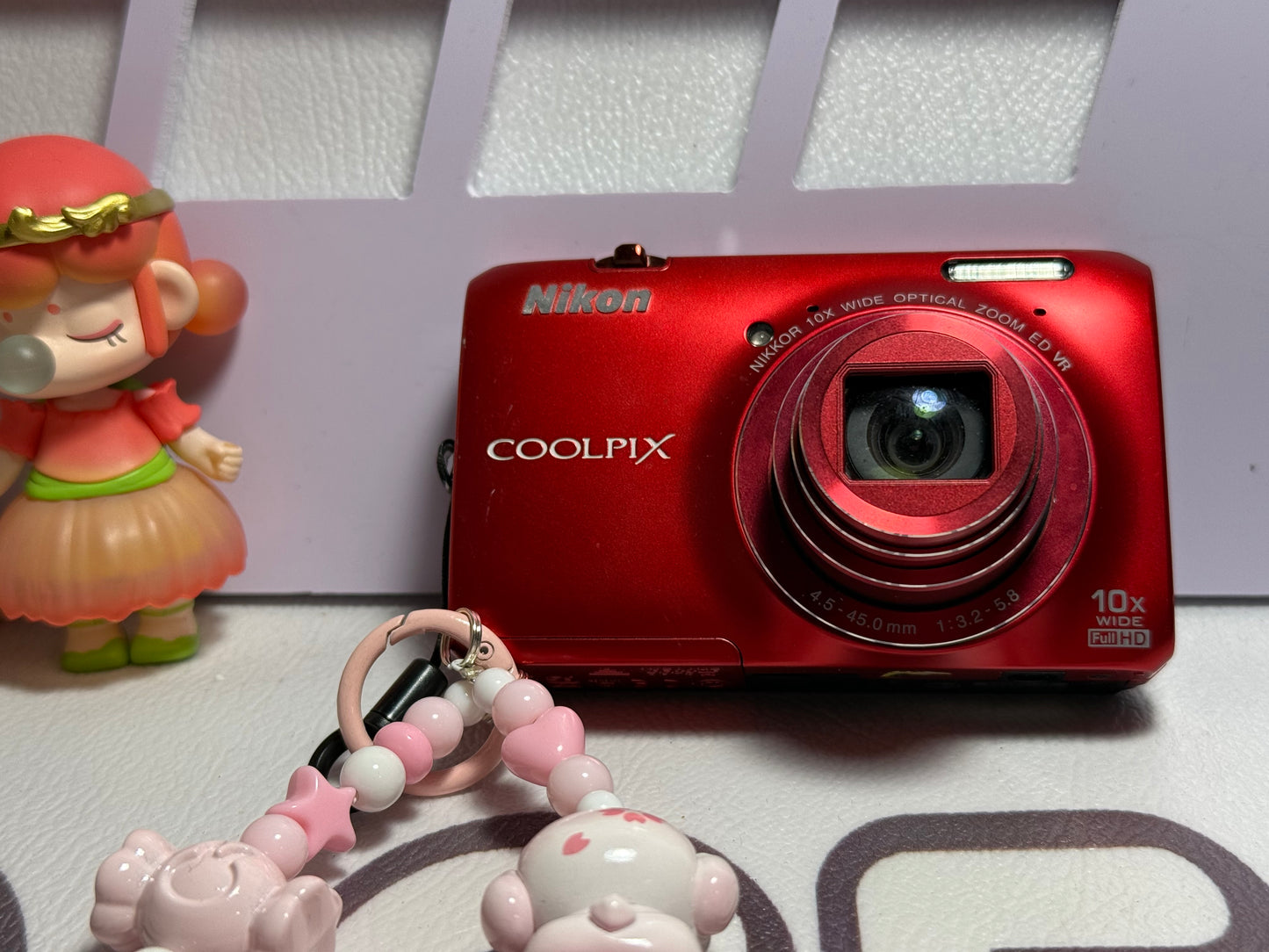Nikon Coolpix S6300 16.0MP Digital Camera Red