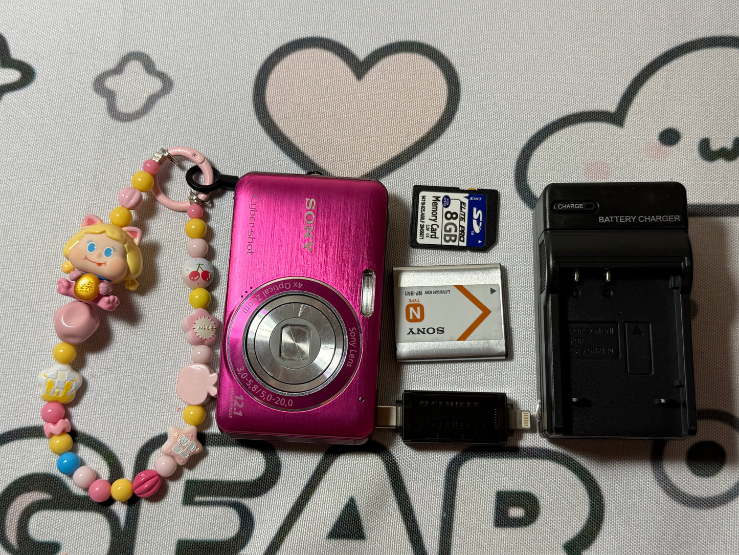 Sony Cybershot DSC-W310 12.1MP Camera Pink