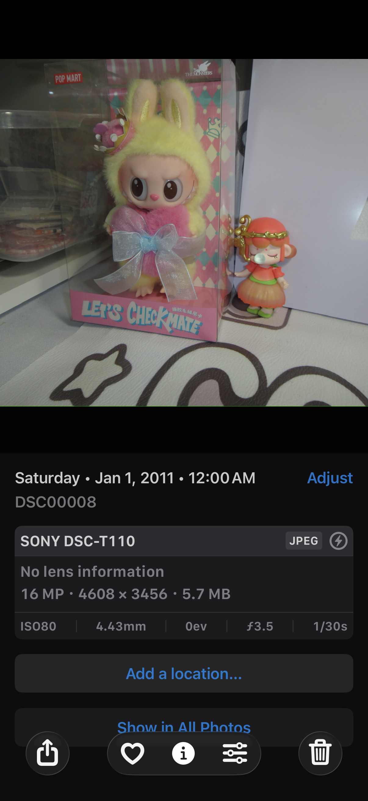 SONY DSC-T110 Digital Camera Cyber Shot （pink）