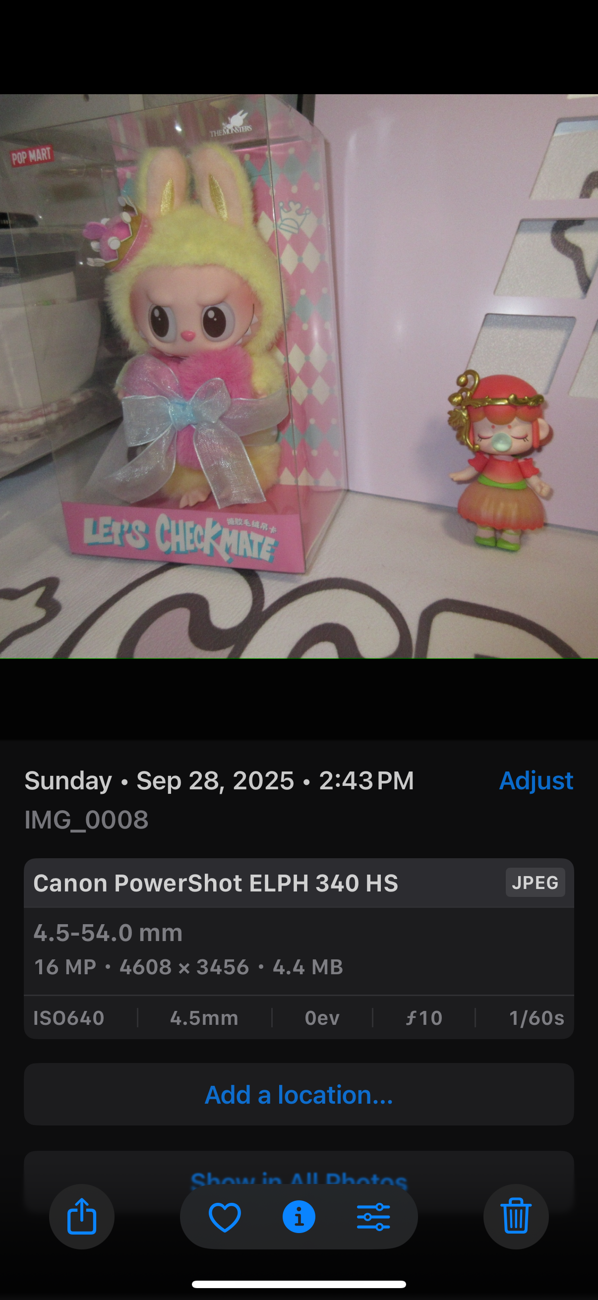 Canon PowerShot Digital ELPH 340 HS（IXUS265） IS Camera