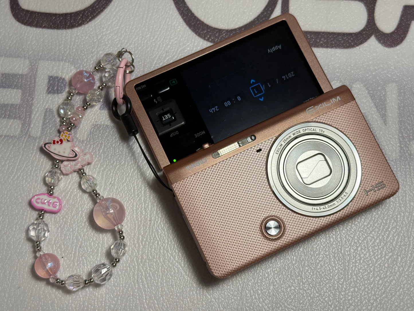 CASIO EXILIM EX-ZR50 16.1MP High Sseed Digital Camera Pink Compact
