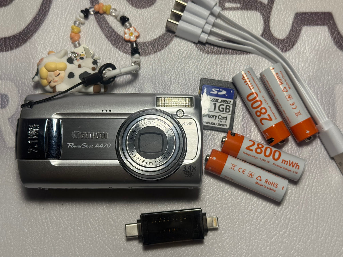Canon PowerShot A470 7.1 MP Digital Camera – Ccdgear