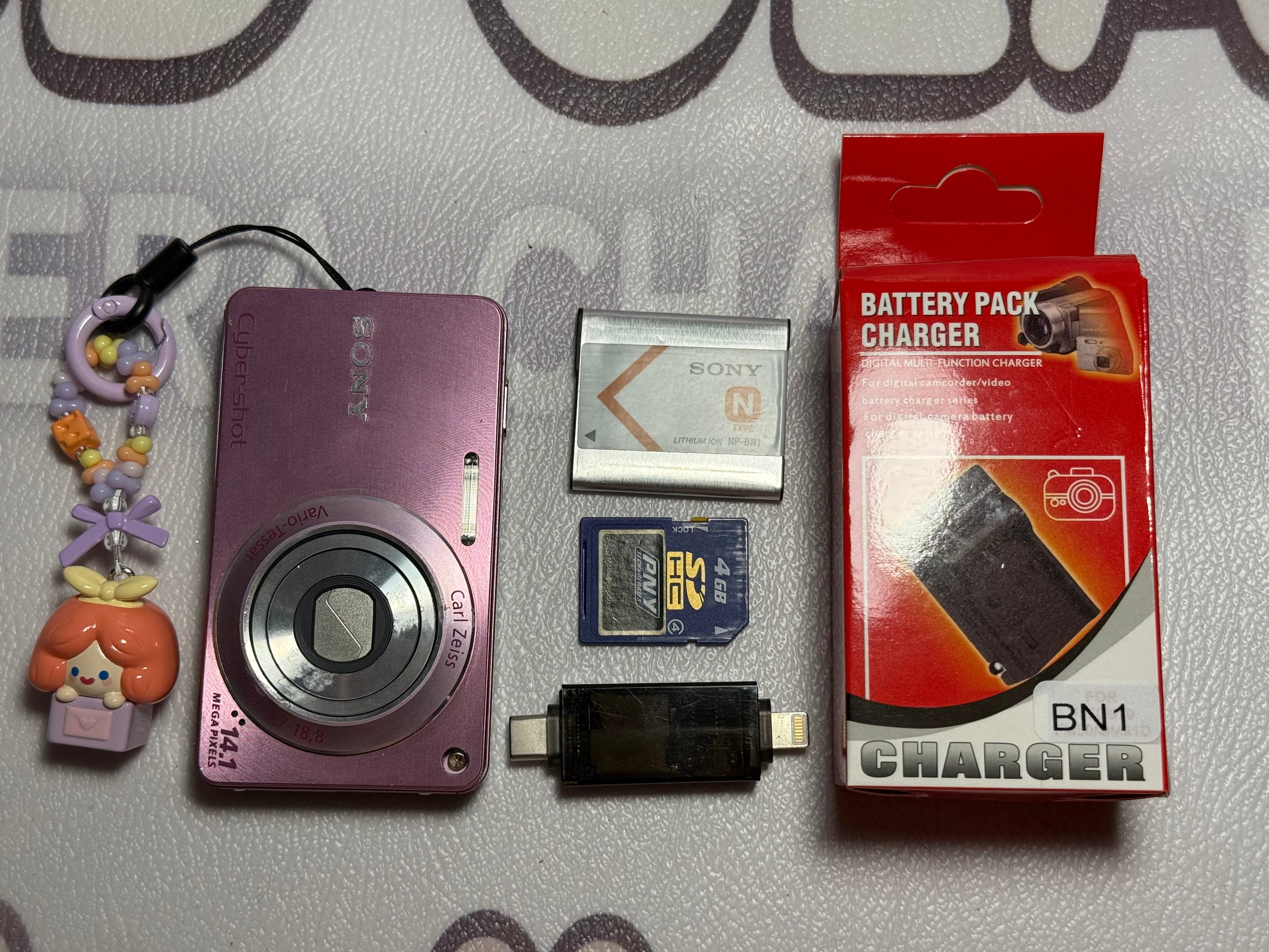 SONY Cyber-Shot DSC-W350 Digital Camera 4x Optical Zoom 14.1MP