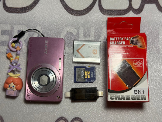 SONY Cyber-Shot DSC-W350 Digital Camera 4x Optical Zoom 14.1MP Pink